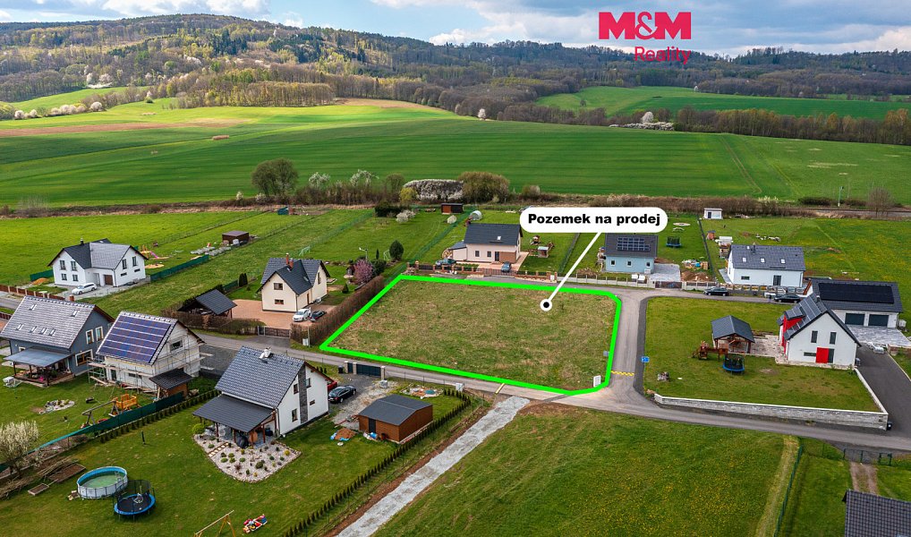 Prodej pozemku, 2192 m², Děčín, Horní Habartice