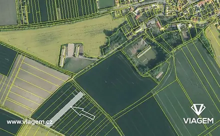 Prodej pole 991 m², Horní Moštěnice, okres Přerov