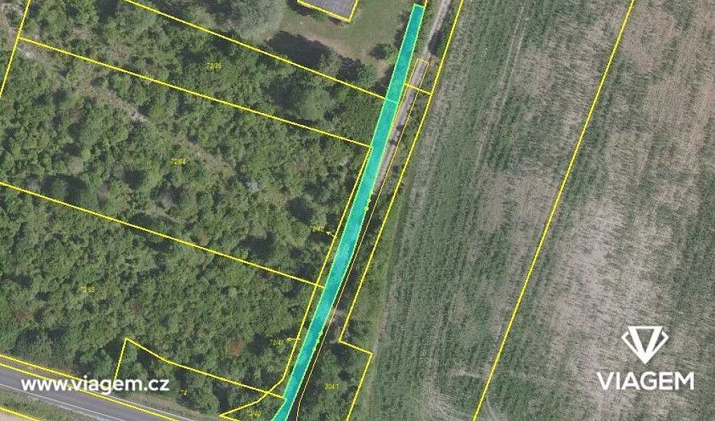 Prodej pole 2 343 m², Dolní Slivno – náhled fotky 2