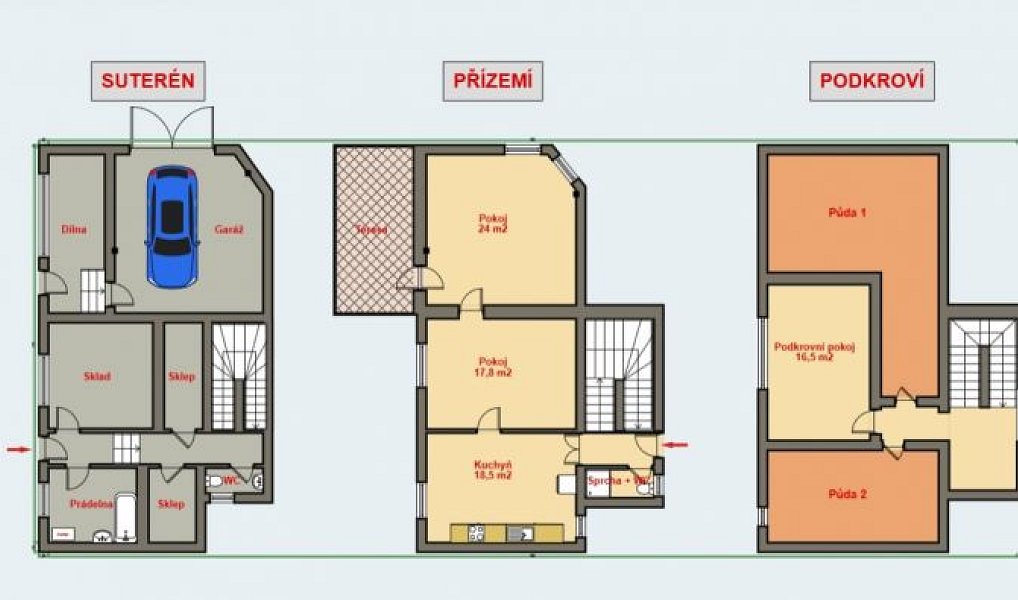 Prodej domu 150 m² s pozemkem 3 022 m², Hroubovice – náhled fotky 2