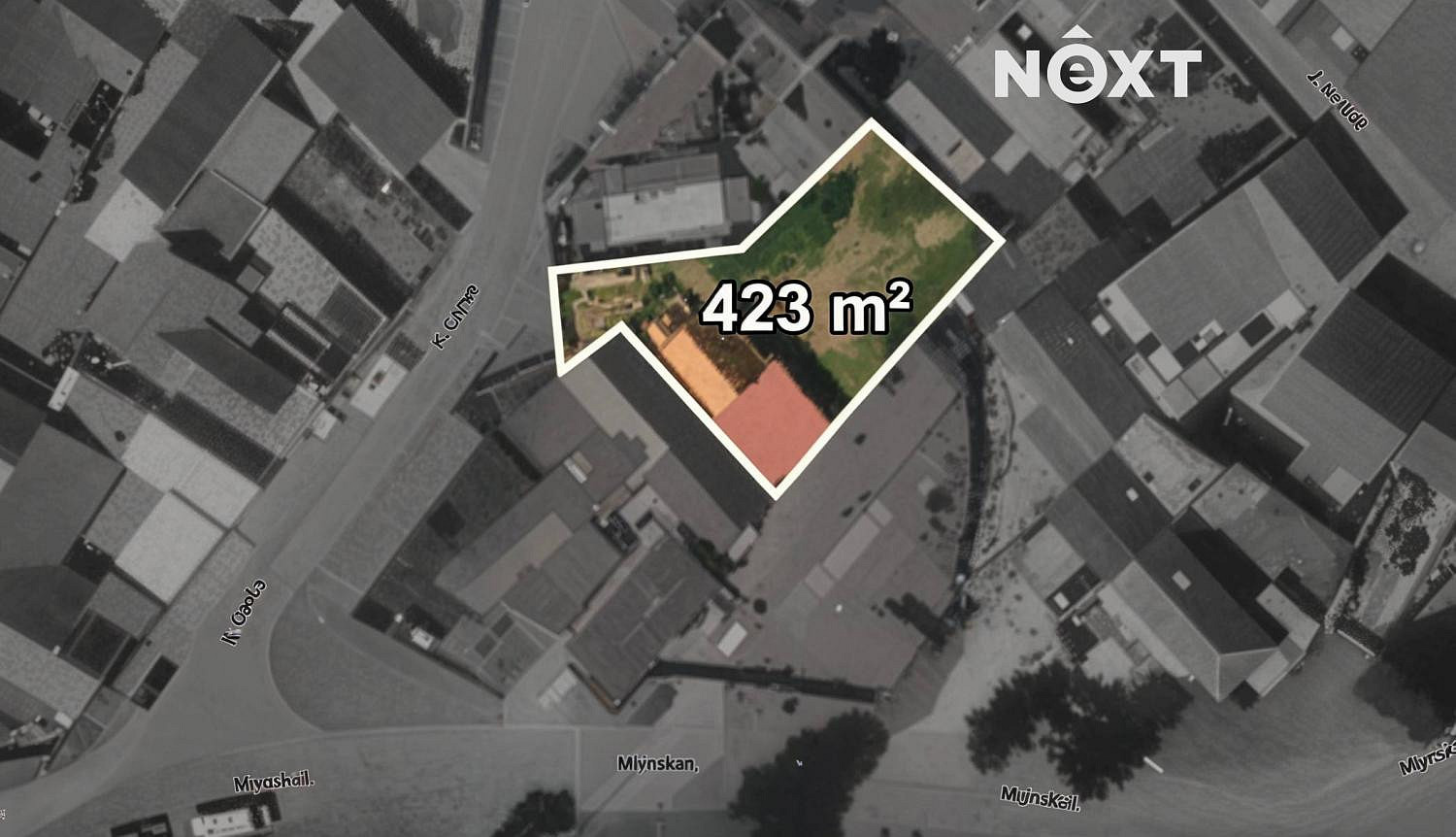 Prodej stavebního pozemku 423 m²