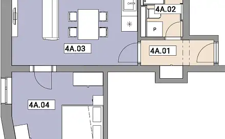 Prodej bytu 2+kk 52 m²