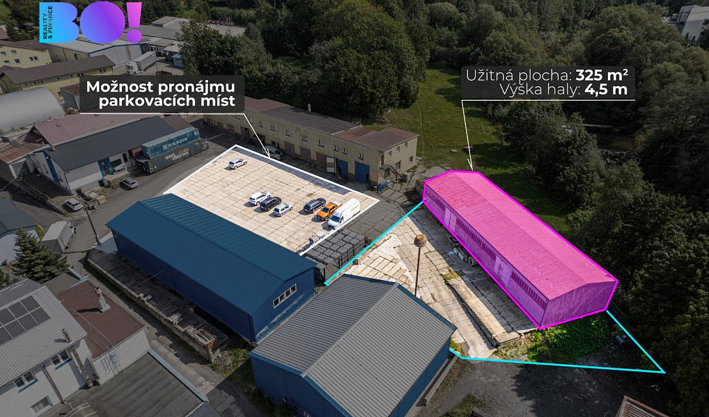 Pronájem skladovacích prostor 325 m², Jablunkov – fotka 1 z 22