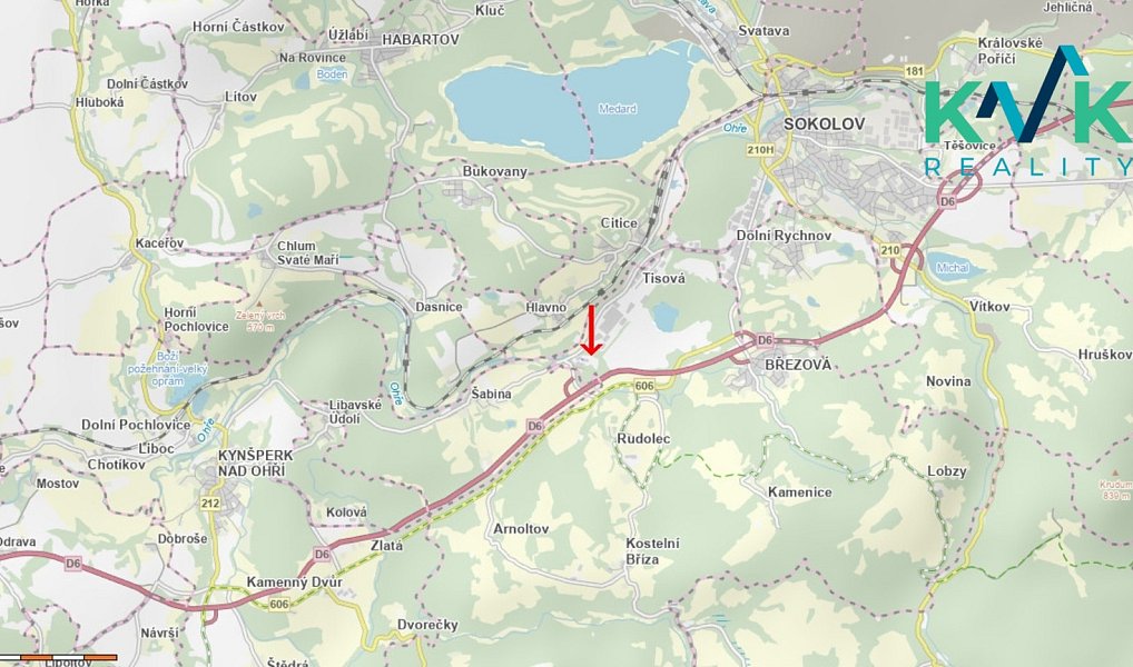 Pronájem komerčního pozemku 5 000 m², Březová – náhled fotky 2