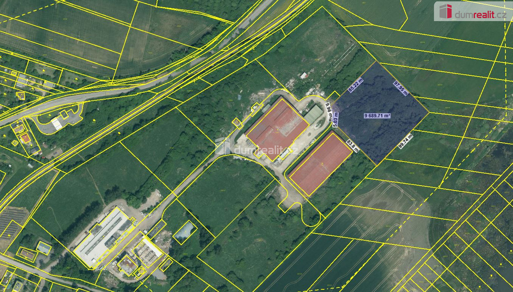 Prodej komerčního pozemku 54 268 m² – další