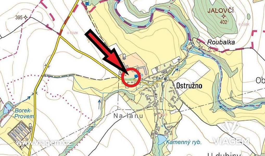 Prodej pole 175 m², Borek – náhled fotky 4