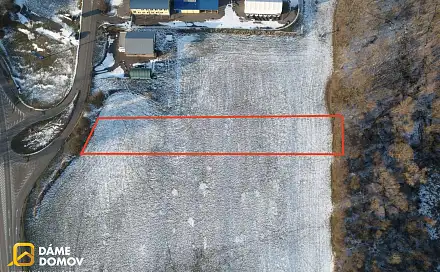 Prodej komerčního pozemku 3 518 m², Skály, Tlumačov, okres Zlín