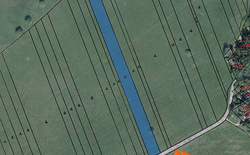 Prodej pole 78 m², Bystřice pod Lopeníkem, okres Uherské Hradiště