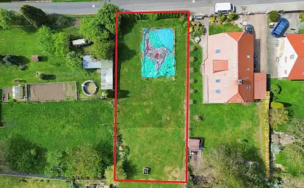 Prodej stavebního pozemku 833 m², Lošany, okres Kolín