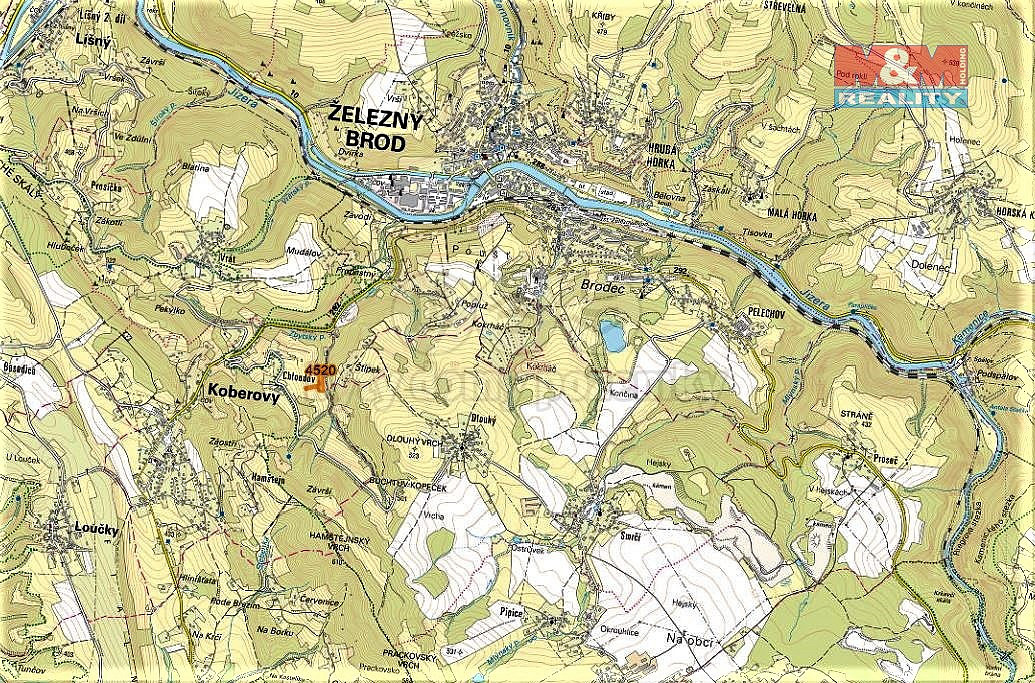 Prodej louky a lesa, 6562 m², Koberovy – další
