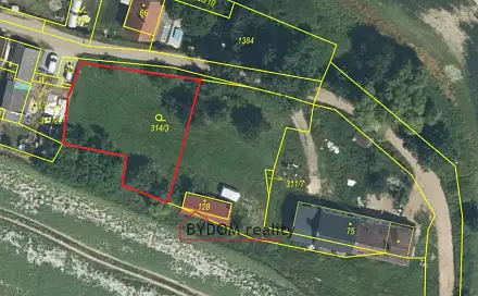 Prodej stavebního pozemku 862 m², Skapce - Zálezly, okres Tachov