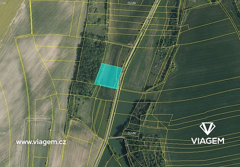 Pole 7 355 m², Podíl 10 % o výměře 736 m² – pohled 3