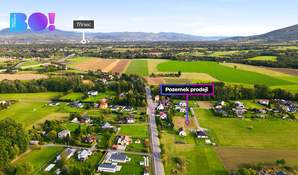 Prodej stavebního pozemku 1 668 m², Ropice – náhled fotky 4
