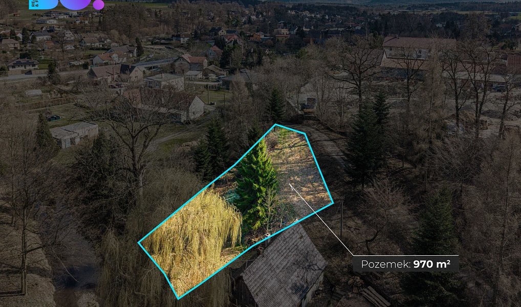 Prodej stavebního pozemku 970 m², Sedlnice – náhled fotky 3
