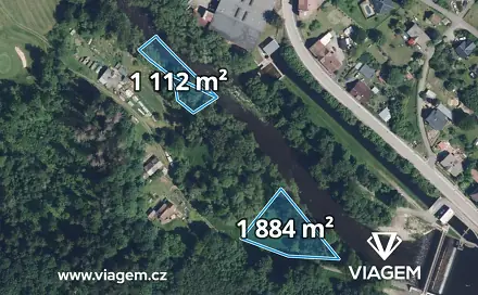 Prodej zahrady 1 081 m², Slaná, okres Semily