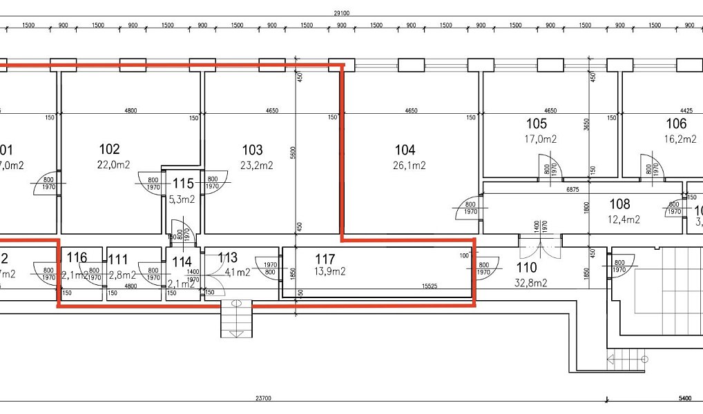 Pronájem kanceláře 98 m², Brno – náhled fotky 5