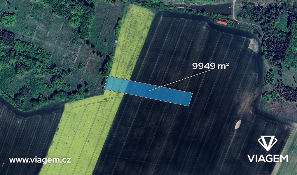 Prodej pole 2 487 m², Moravské Budějovice – náhled fotky 2