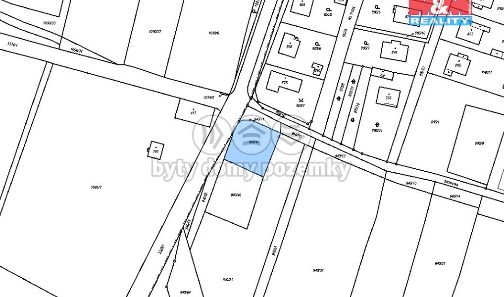 Prodej zahrady 625 m², Mšeno – náhled fotky 4