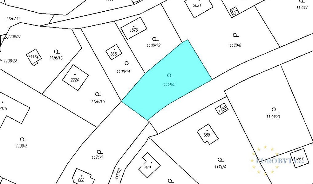 Prodej zahrady 679 m², Mnichovice – náhled fotky 3