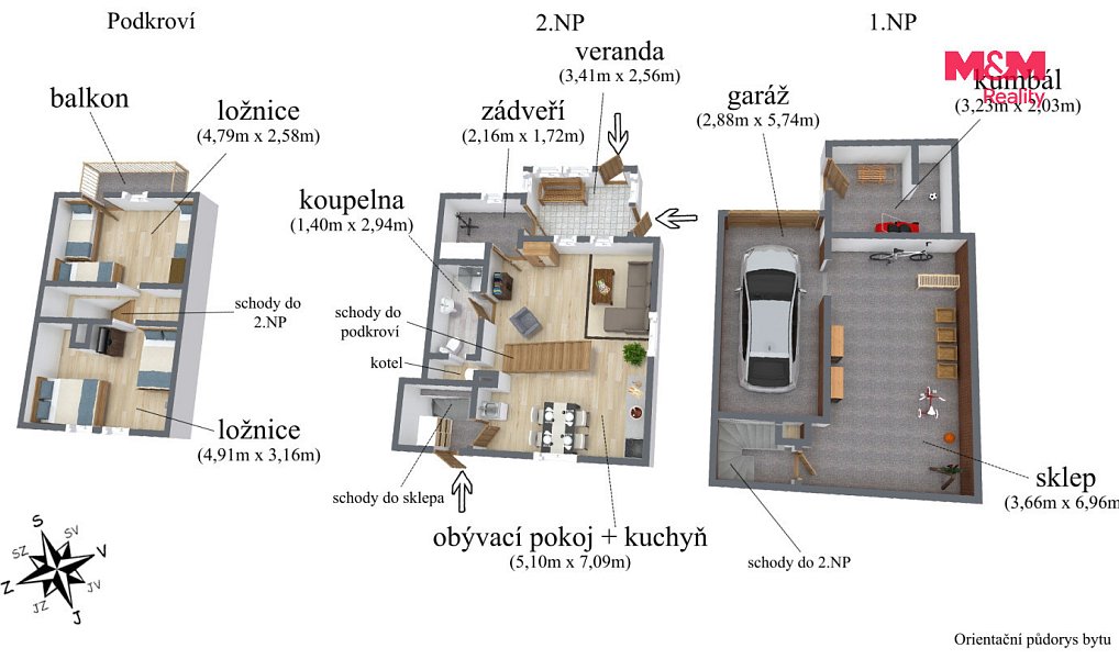 Prodej chaty/chalupy 72 m² s pozemkem 705 m², Loučná pod Klínovcem – náhled fotky 6