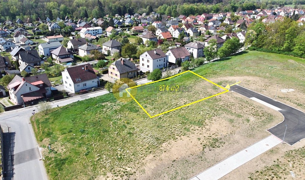 Prodej stavebního pozemku 874 m², Strakonice – náhled fotky 2