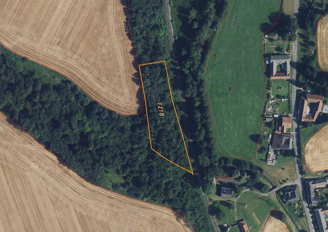 Prodej pozemku 5 307 m² – pohled 3
