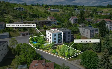 Prodej domu 366 m² s pozemkem 613 m², Slunná, Luhačovice, okres Zlín