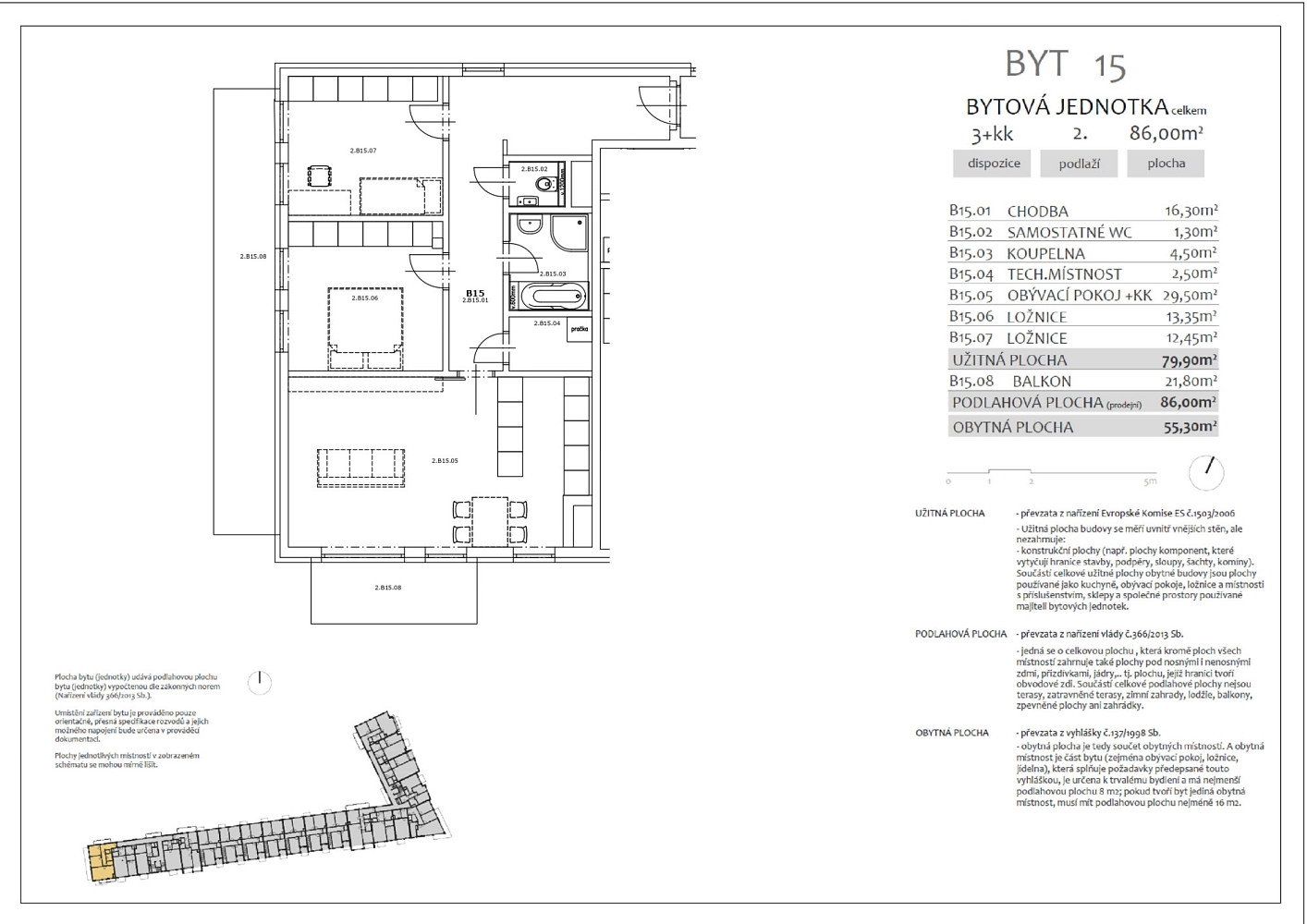 Prodej bytu 3+kk 80 m² - Widok 3