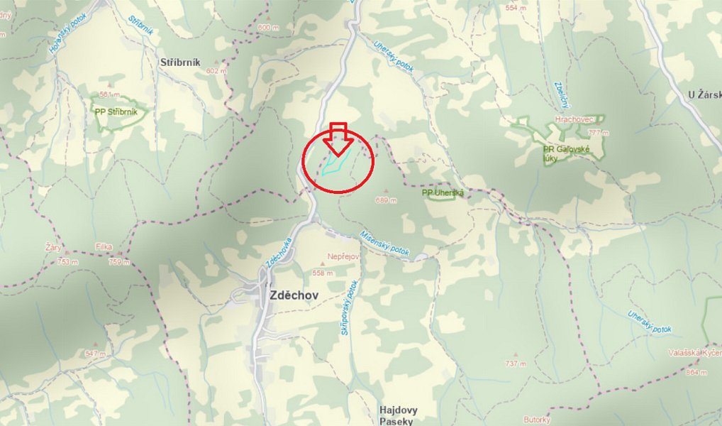 Prodej lesa 8 428 m², Nemojany – náhled fotky 10