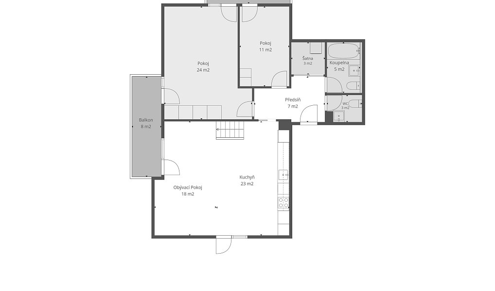 Prodej bytu 4+kk 137 m², Tuchoměřice – náhled fotky 24
