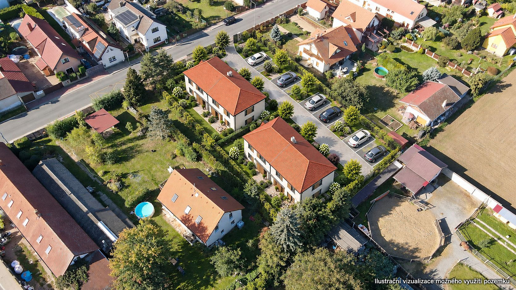 Prodej stavebního pozemku 1 874 m² – fotografie 2