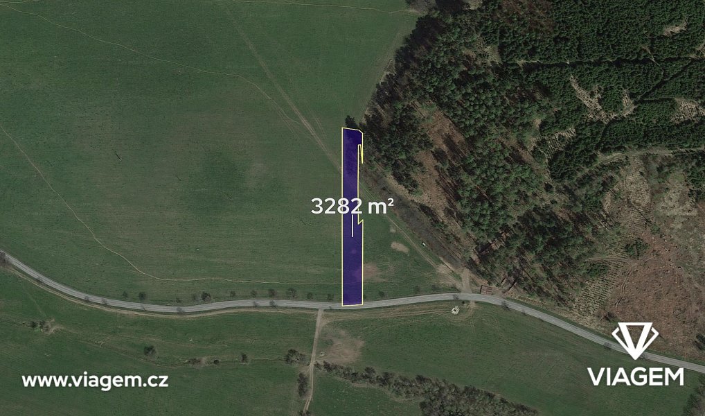 Prodej pole 410 m², Okrouhlá – náhled fotky 2