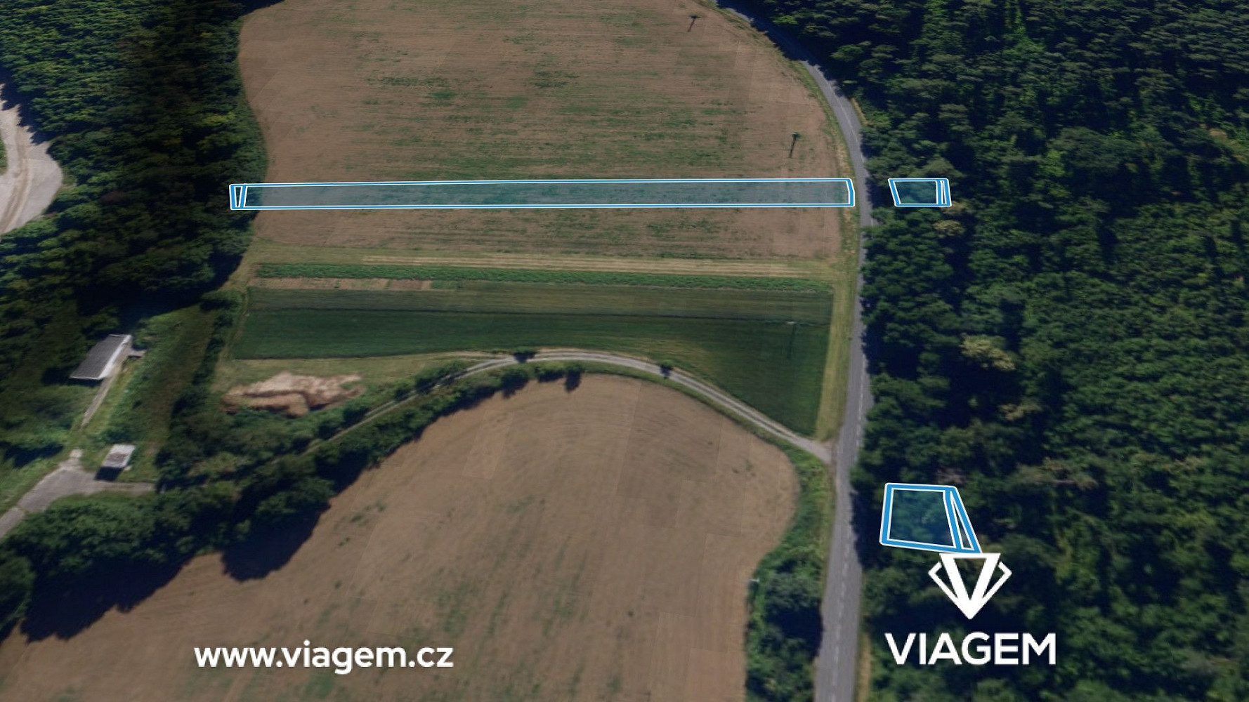 Prodej pole 2 372 m² – fotografie 2
