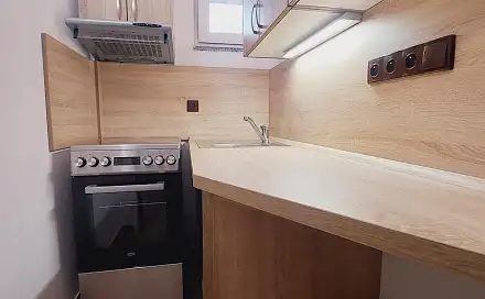 Pronájem bytu 1+kk 24 m², Růžová, Valašské Meziříčí - Krásno nad Bečvou, okres Vsetín