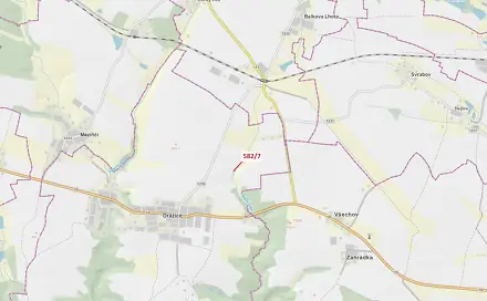 Dražba lesa 316 m², Dražice