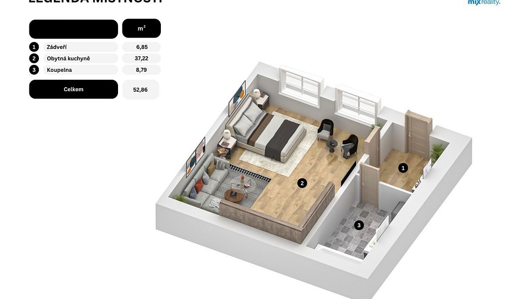Prodej bytu 1+kk 52 m², Chotěšov – náhled fotky 23