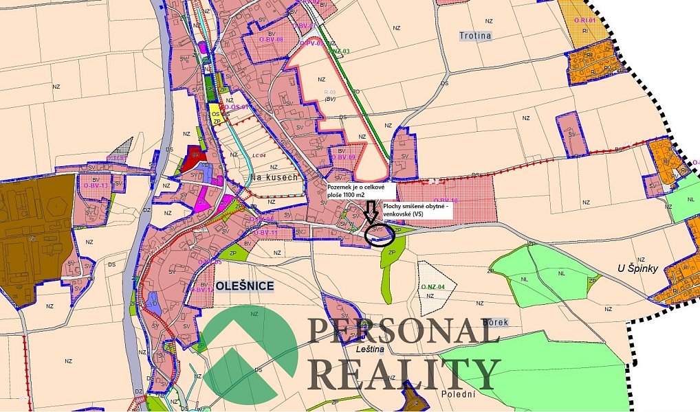 Prodej stavebního pozemku 1 100 m², Červený Kostelec – náhled fotky 8