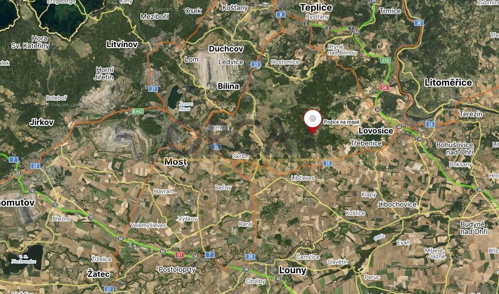 Prodej lesa 15 940 m², Třebívlice – náhled fotky 3