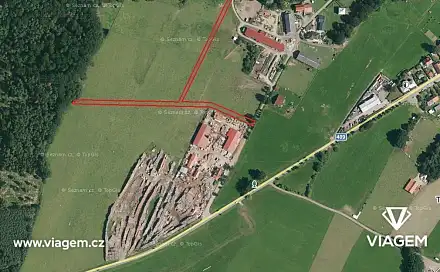 Prodej lesa 85 m², Turovec, okres Tábor