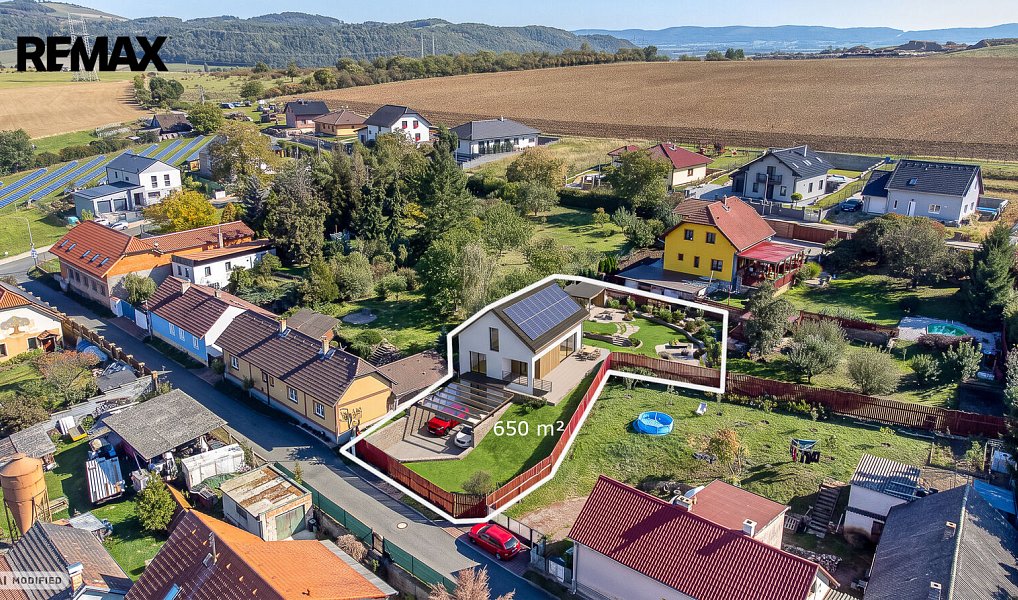 Prodej stavebního pozemku 650 m², Stašov – náhled fotky 3