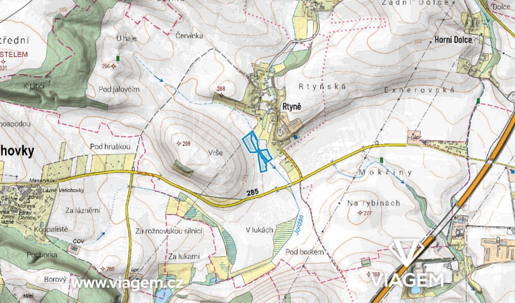 Prodej pole 884 m², Zaloňov – náhled fotky 3