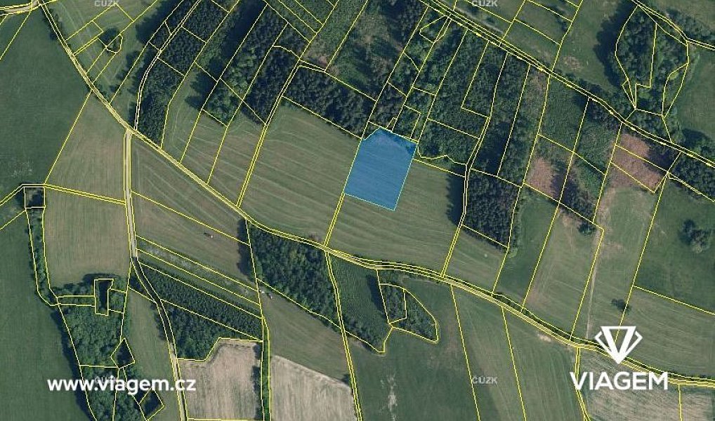 Prodej pole 1 122 m², Háje nad Jizerou – náhled fotky 3