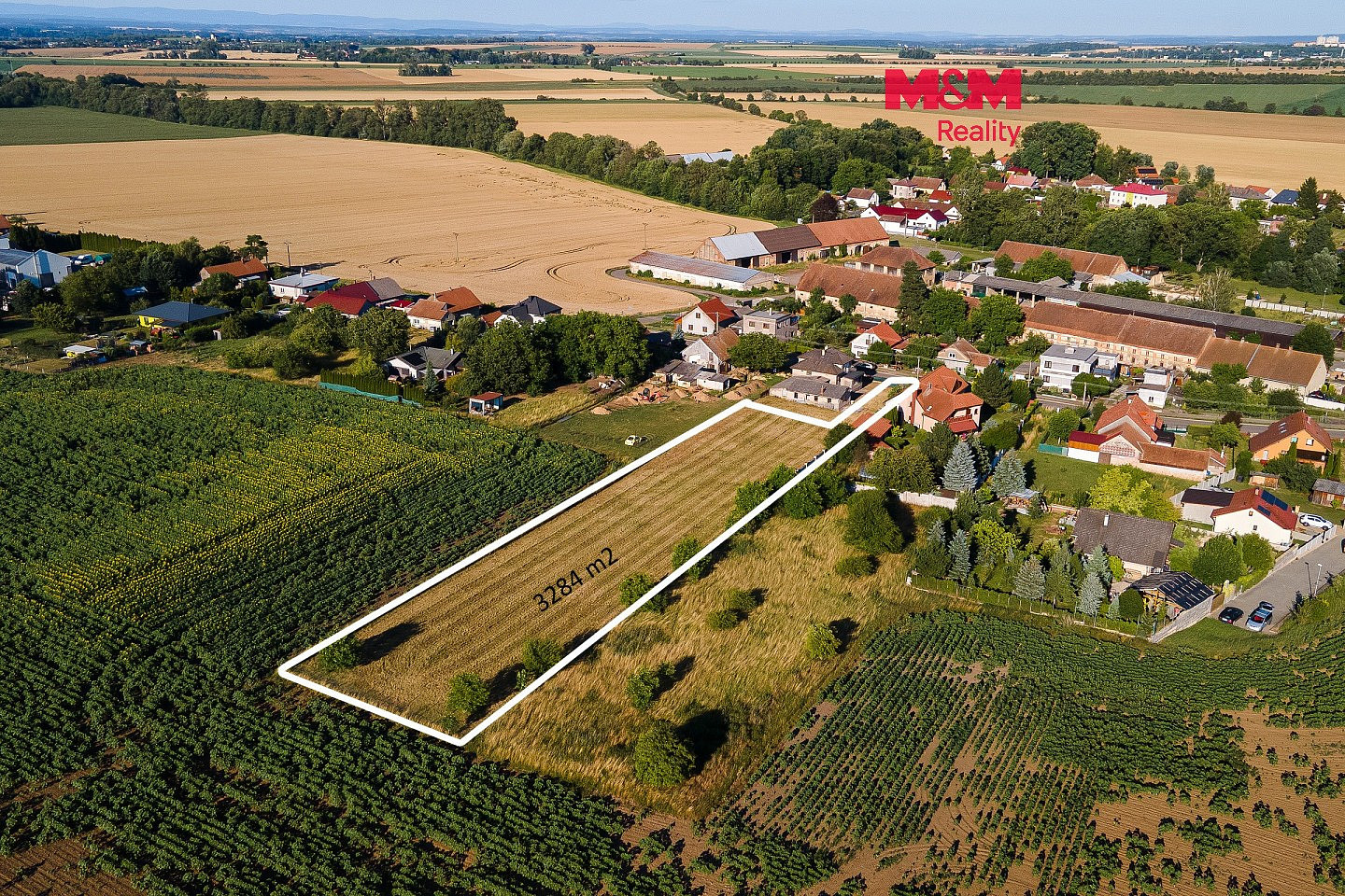 Prodej stavebního pozemku 3 284 m²
