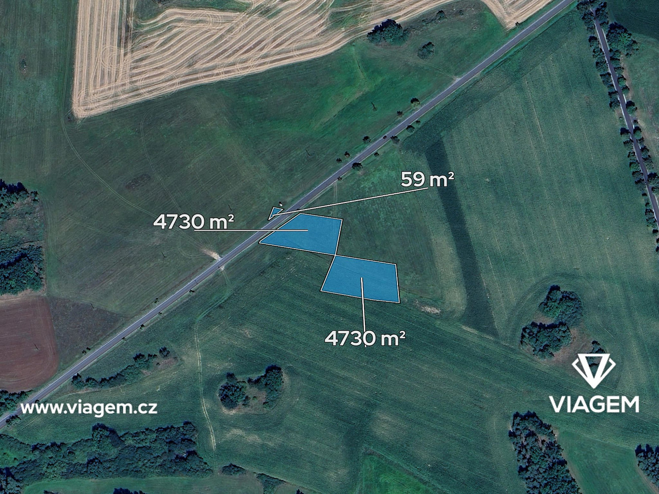 Prodej pole 3 352 m² – fotografie 2