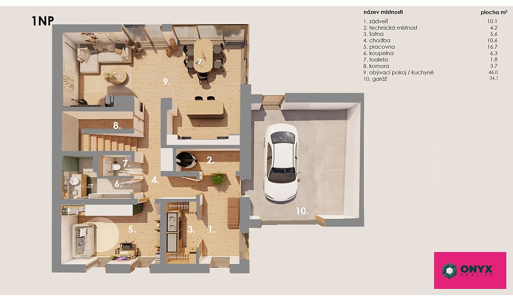 Prodej domu 242 m² s pozemkem 501 m², Rousínov – náhled fotky 3