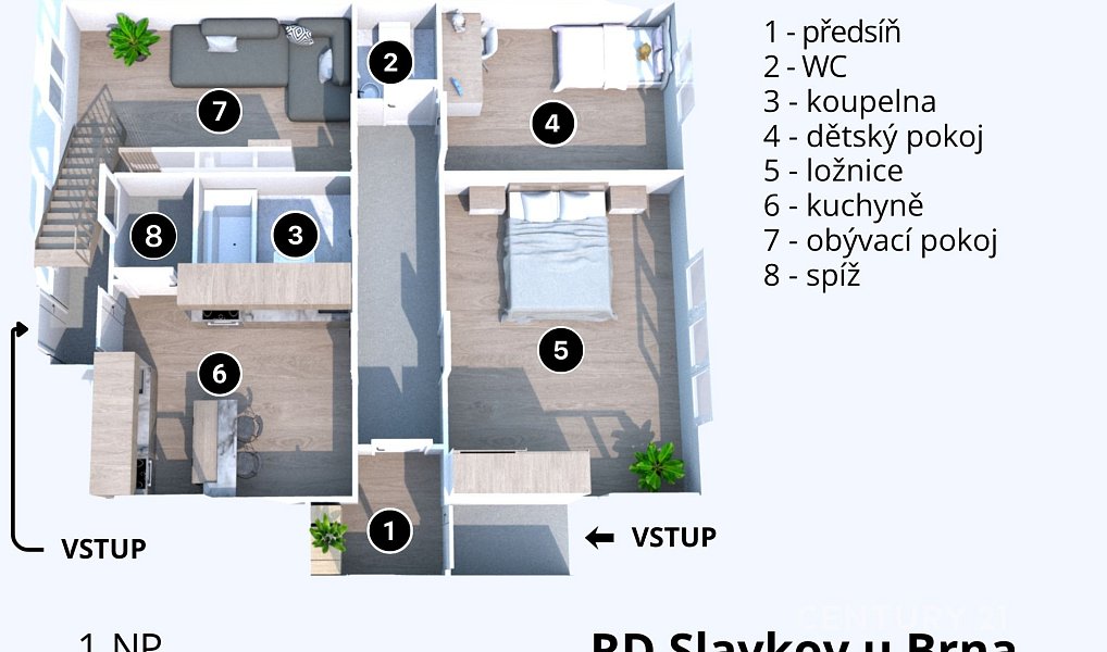 Prodej domu 227 m² s pozemkem 227 m², Slavkov u Brna – náhled fotky 26