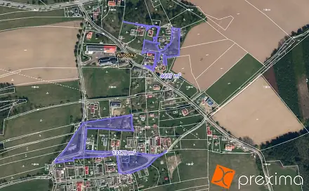 Prodej pozemku 496 m², Kamenice nad Lipou, okres Pelhřimov
