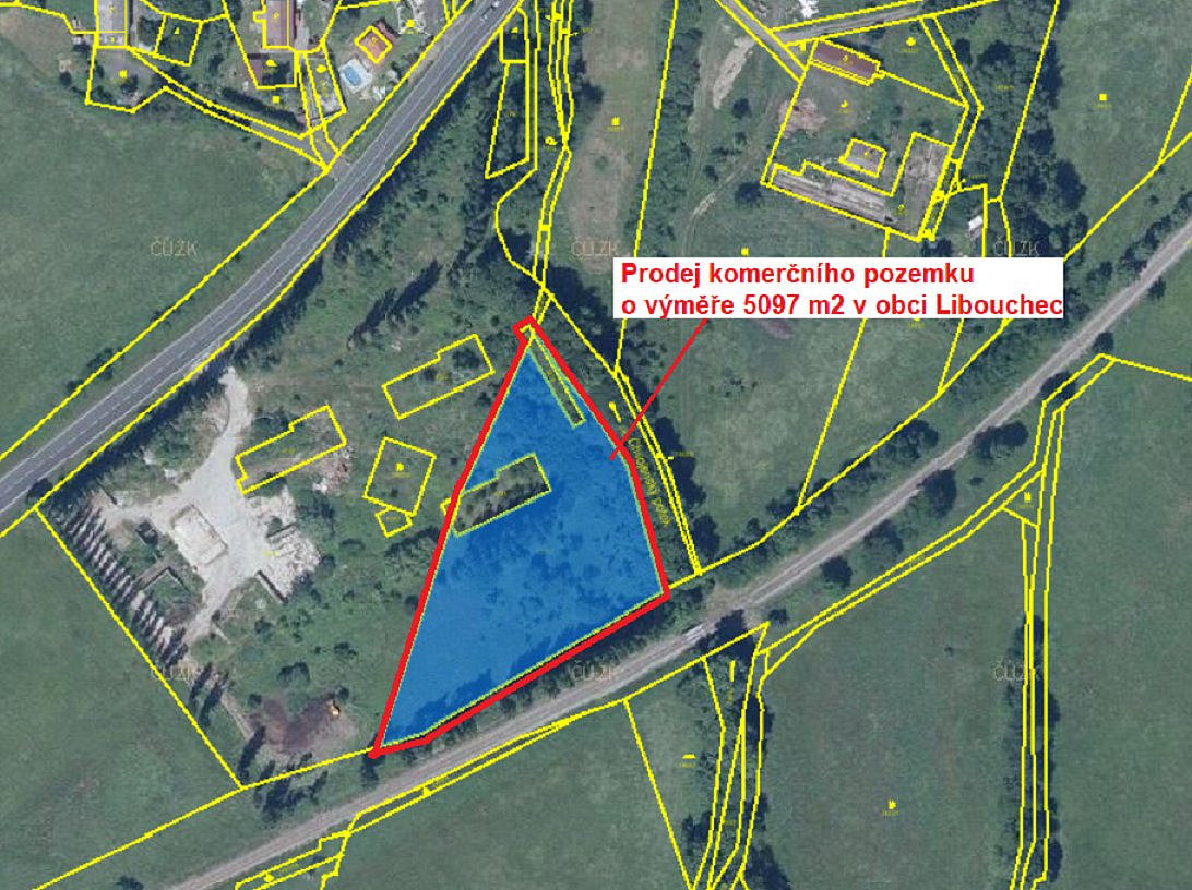 Prodej komerčního pozemku 5 093 m²