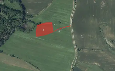 Prodej pole 8 524 m², Sulice, okres Praha-východ