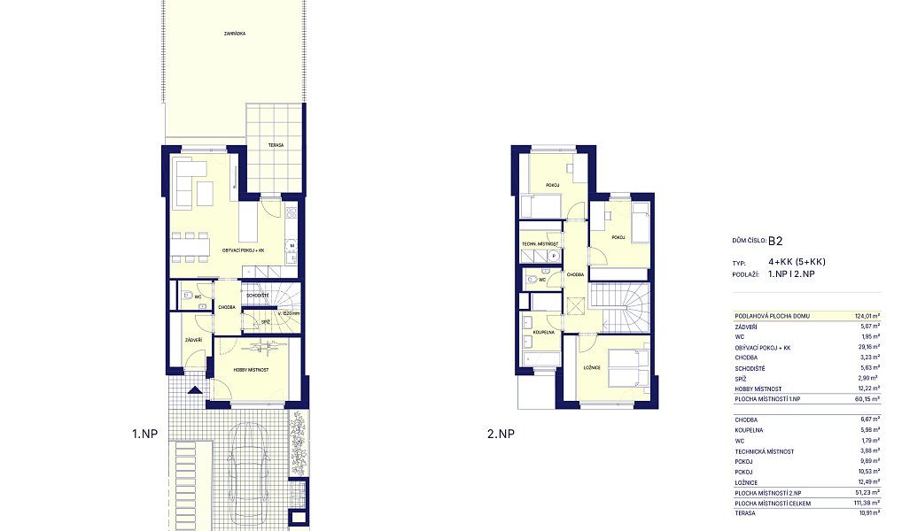 Prodej domu 111 m² s pozemkem 189 m², Horní Jelení – náhled fotky 4